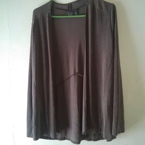 Chico's 1 Traveller's Collection Metallic Cardigan